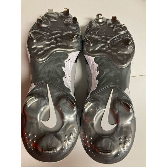 Nike Alpha Huarache Elite 3 Low Light Gray CK0746 Metal Baseball Cleats 15 New main image 7